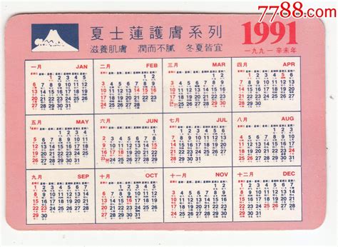 1991年是什么年